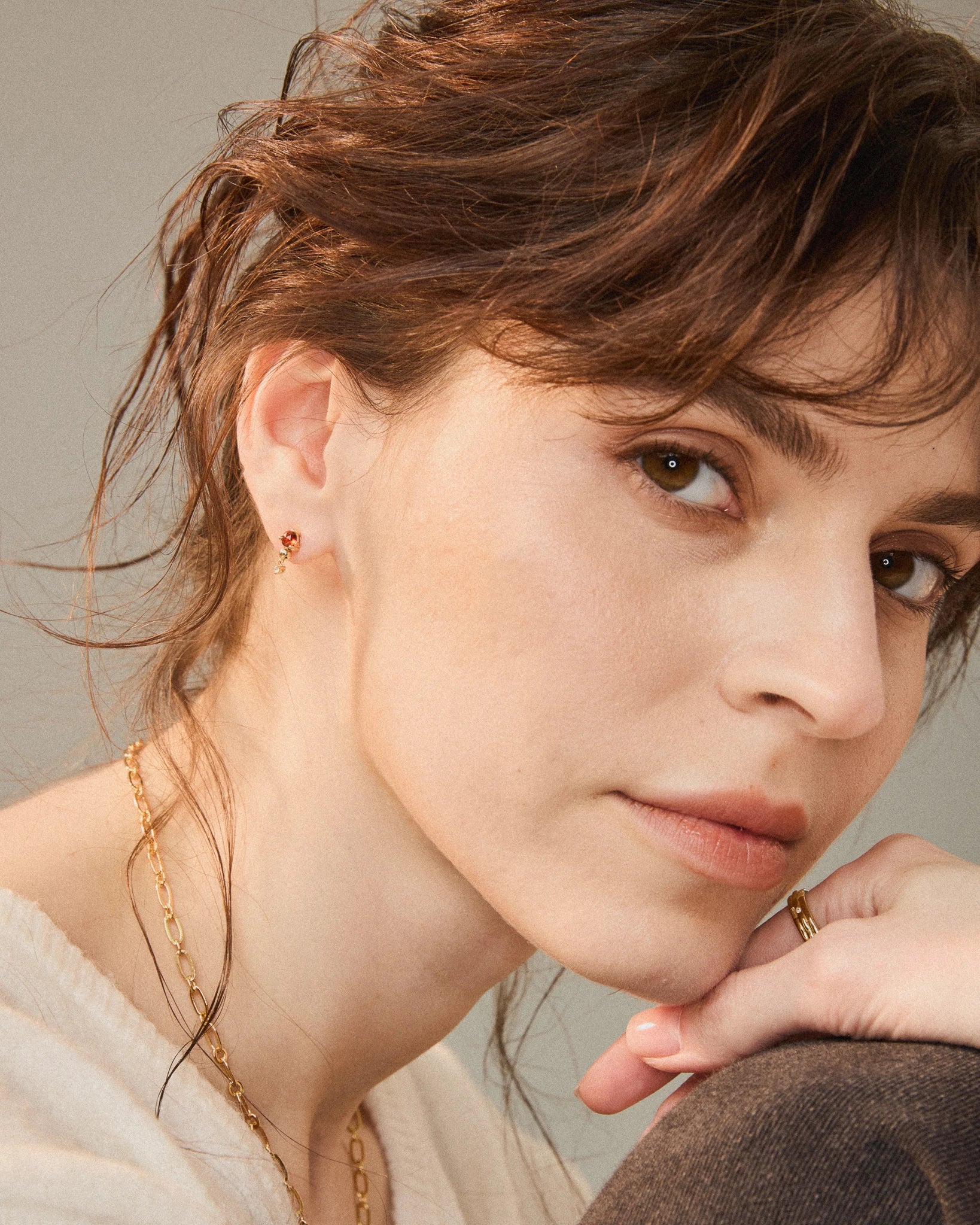 Tercet Drop Earrings - Stanza - 2