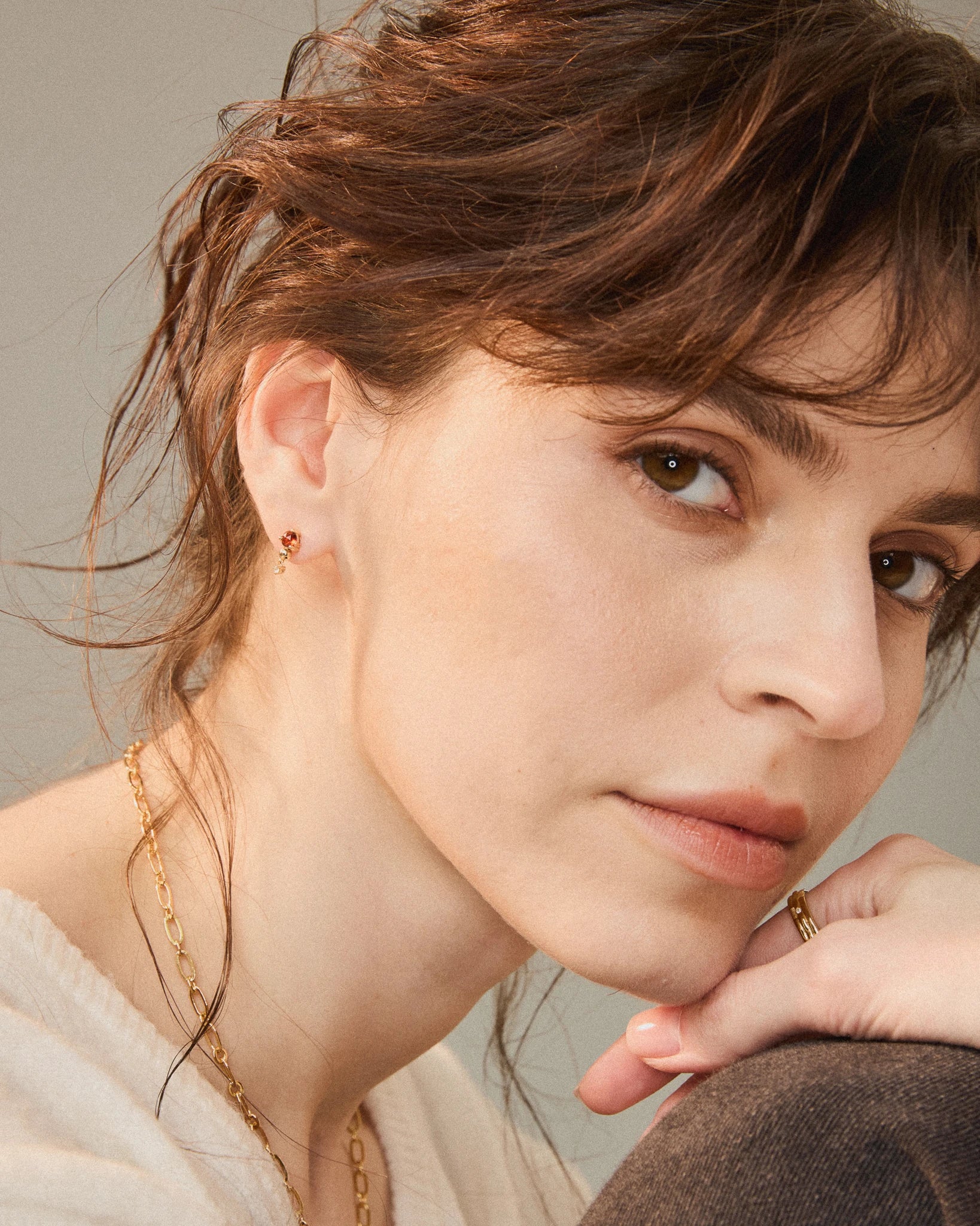 Tercet Drop Earrings - Stanza - 2