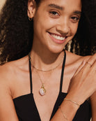 Simply Paperclip Chain Necklace - 14K Gold - Stanza - 3