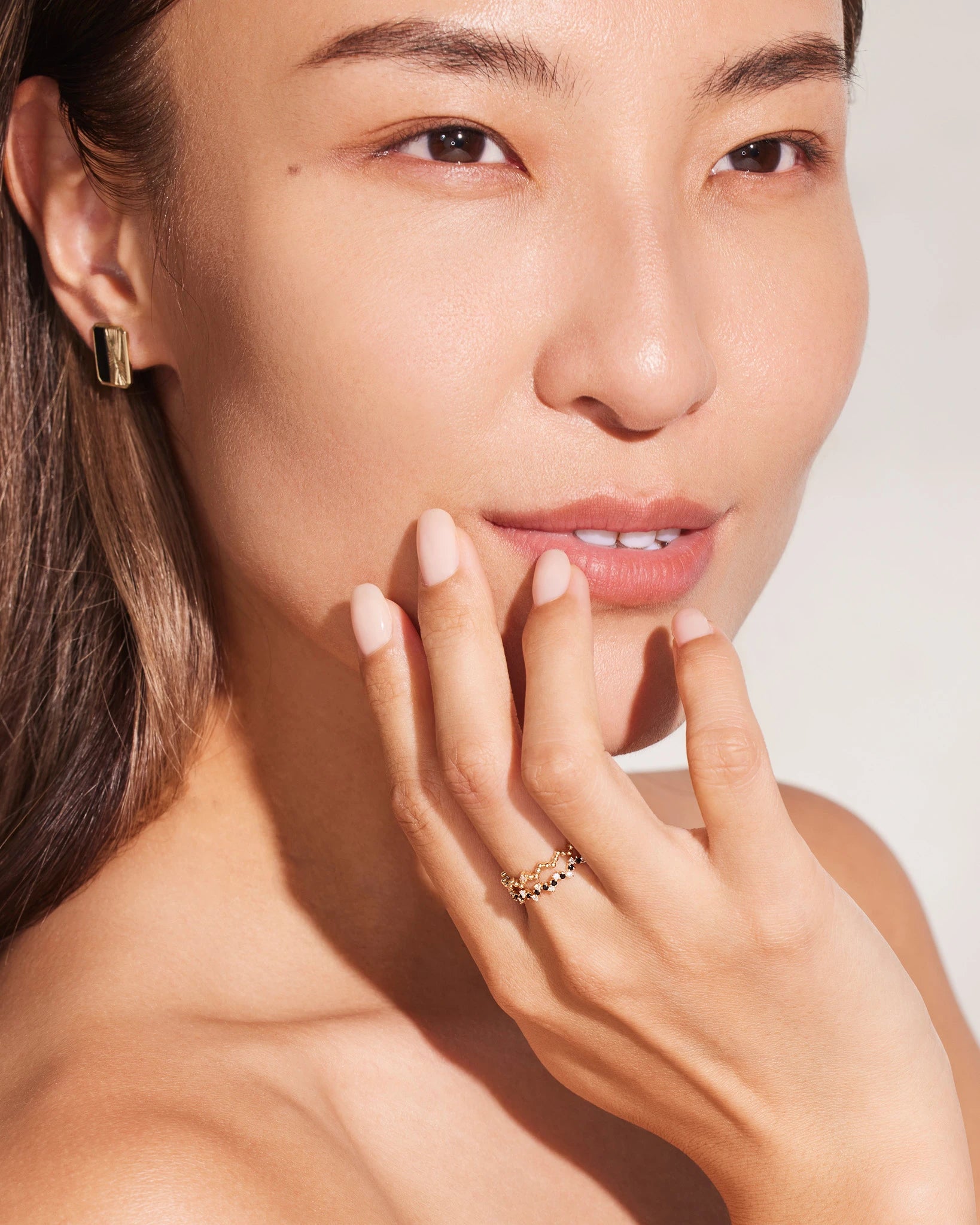 Simply Beaded Lace Ring