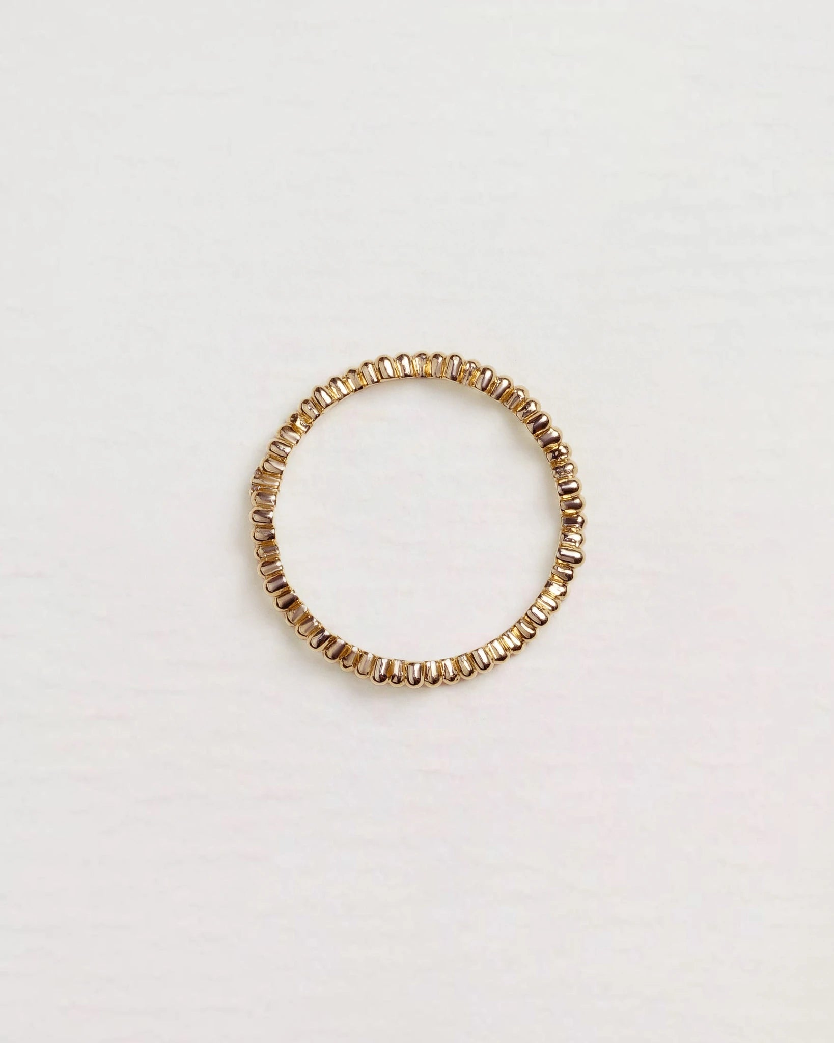 Simply Beaded Lace Ring
