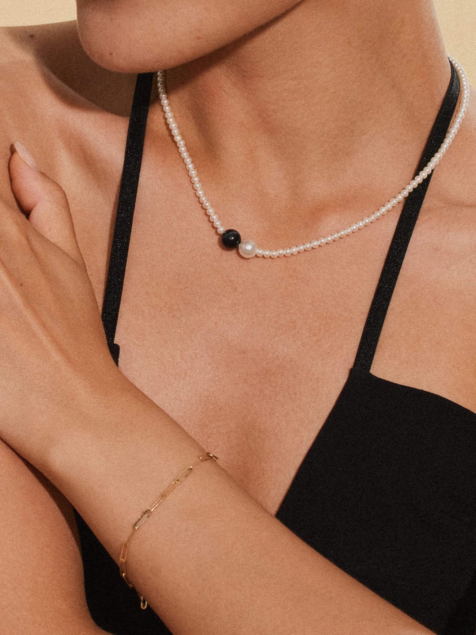 Kindred Pearl Necklace - 15 - 17inches - Stanza - 3