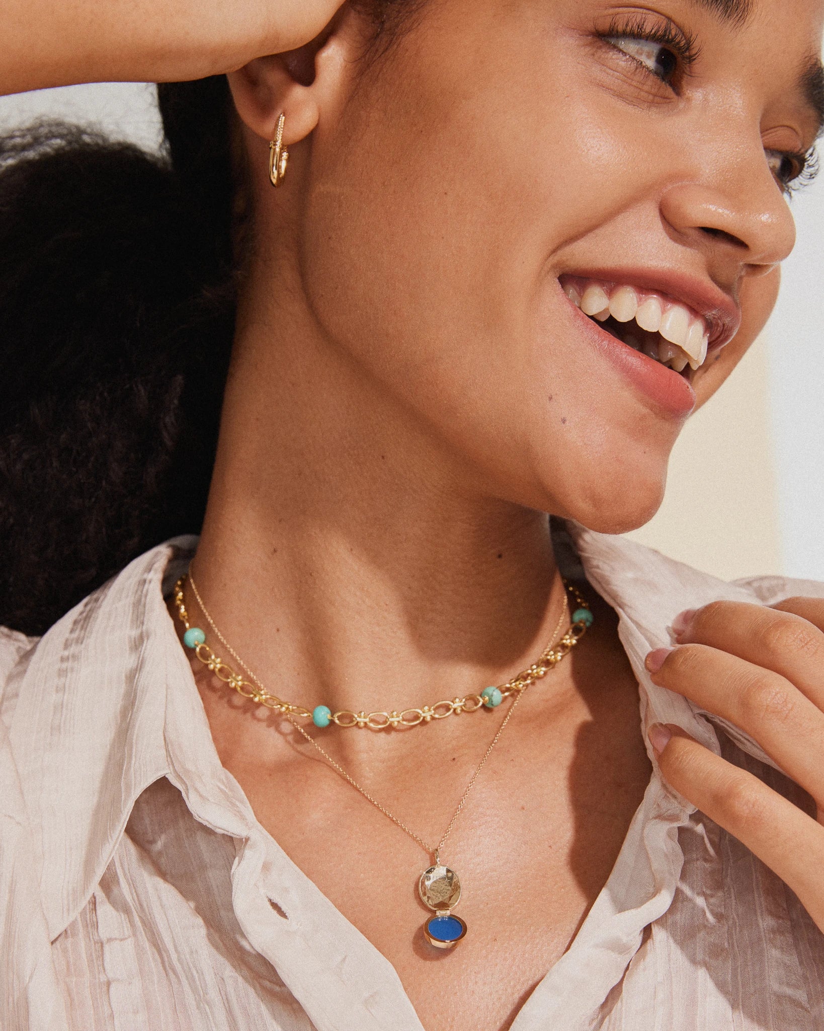 Once Upon a Pendant Locket - 14K Gold - Stanza - 6