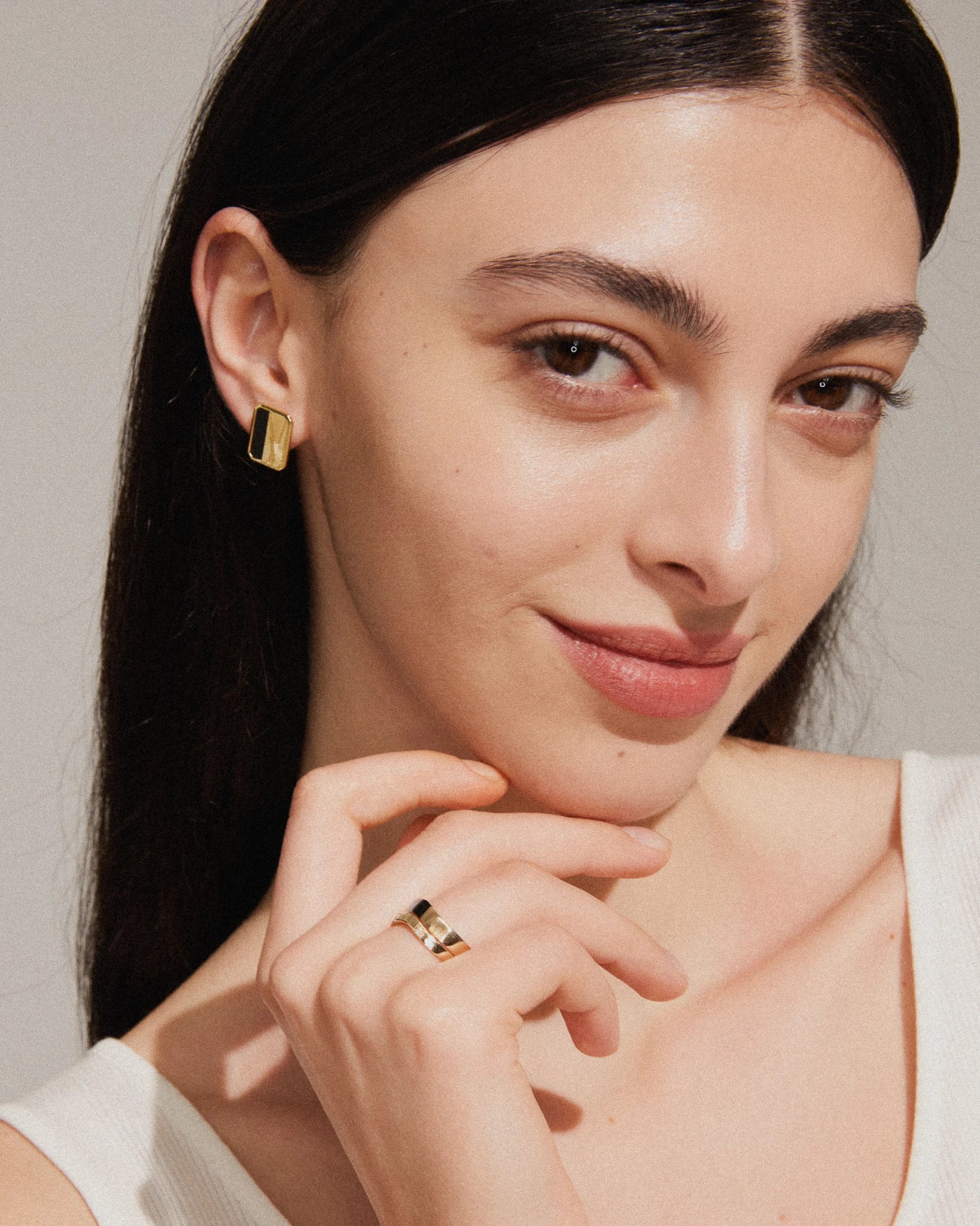 Colossus Earrings - 14k yellow gold - Stanza - 4