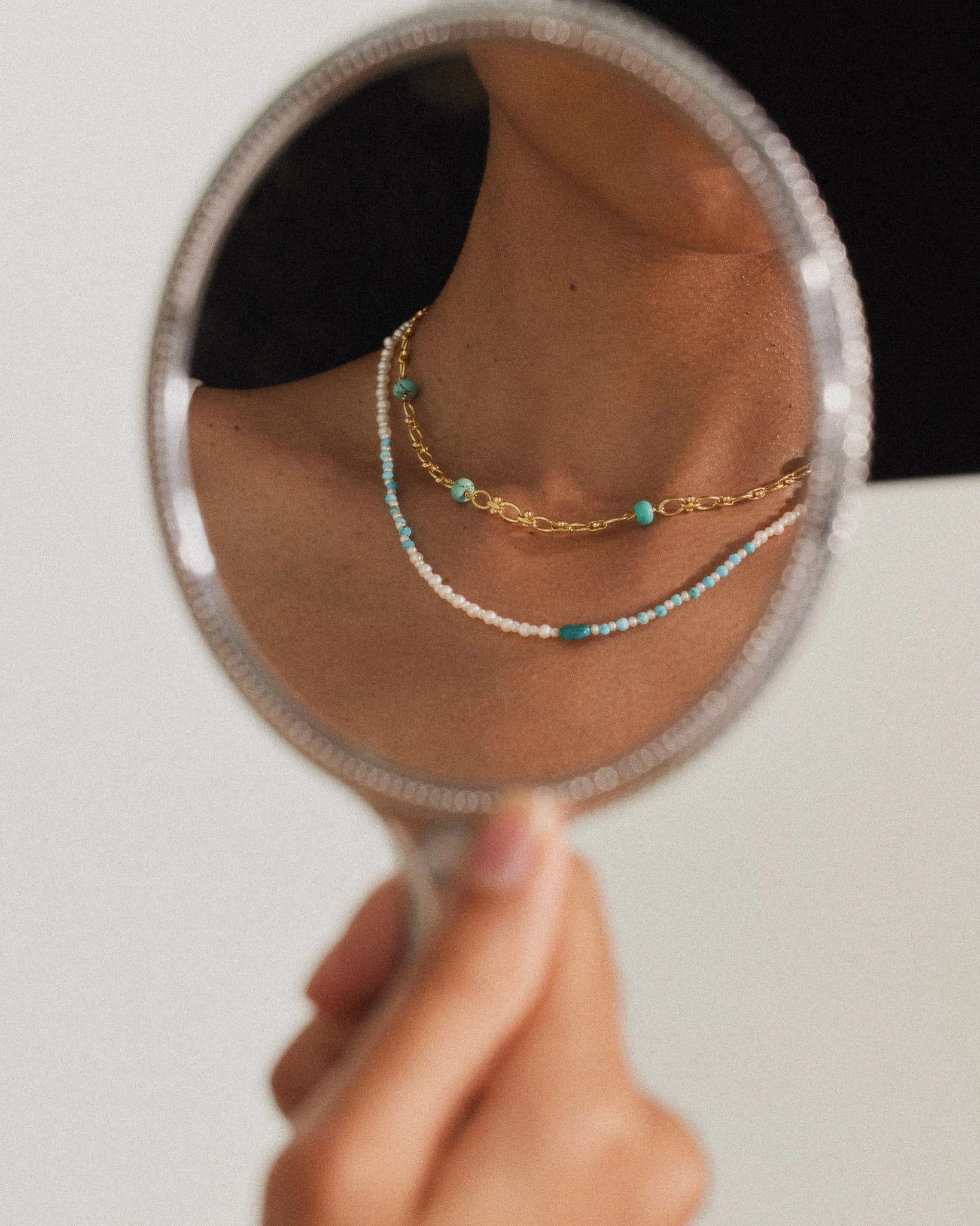 Reverie Necklace - 16inches - Stanza - 3