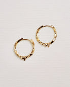 Falling Water Hoops - 18k Gold Plated - Stanza - 5
