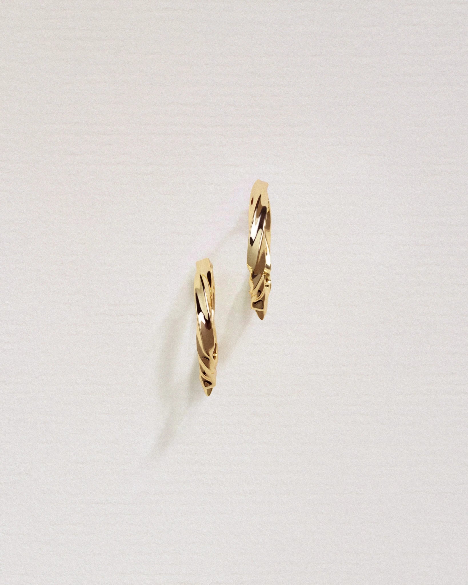 Falling Water Hoops - 18k Gold Plated - Stanza - 1