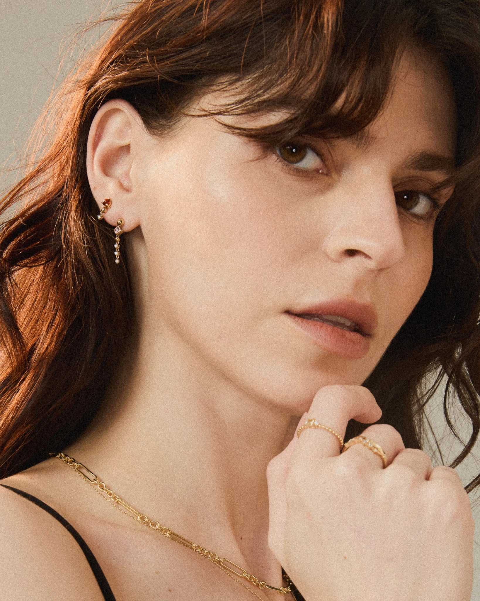 Cinquain Drop Earrings - Stanza - 3