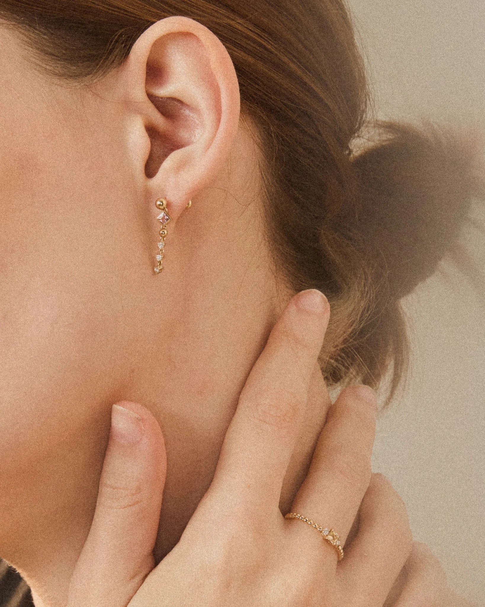 Cinquain Drop Earrings - Stanza - 2