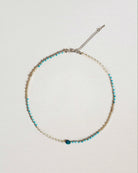 Azure Pearl Necklace - 15 - 17inches - Stanza - 2