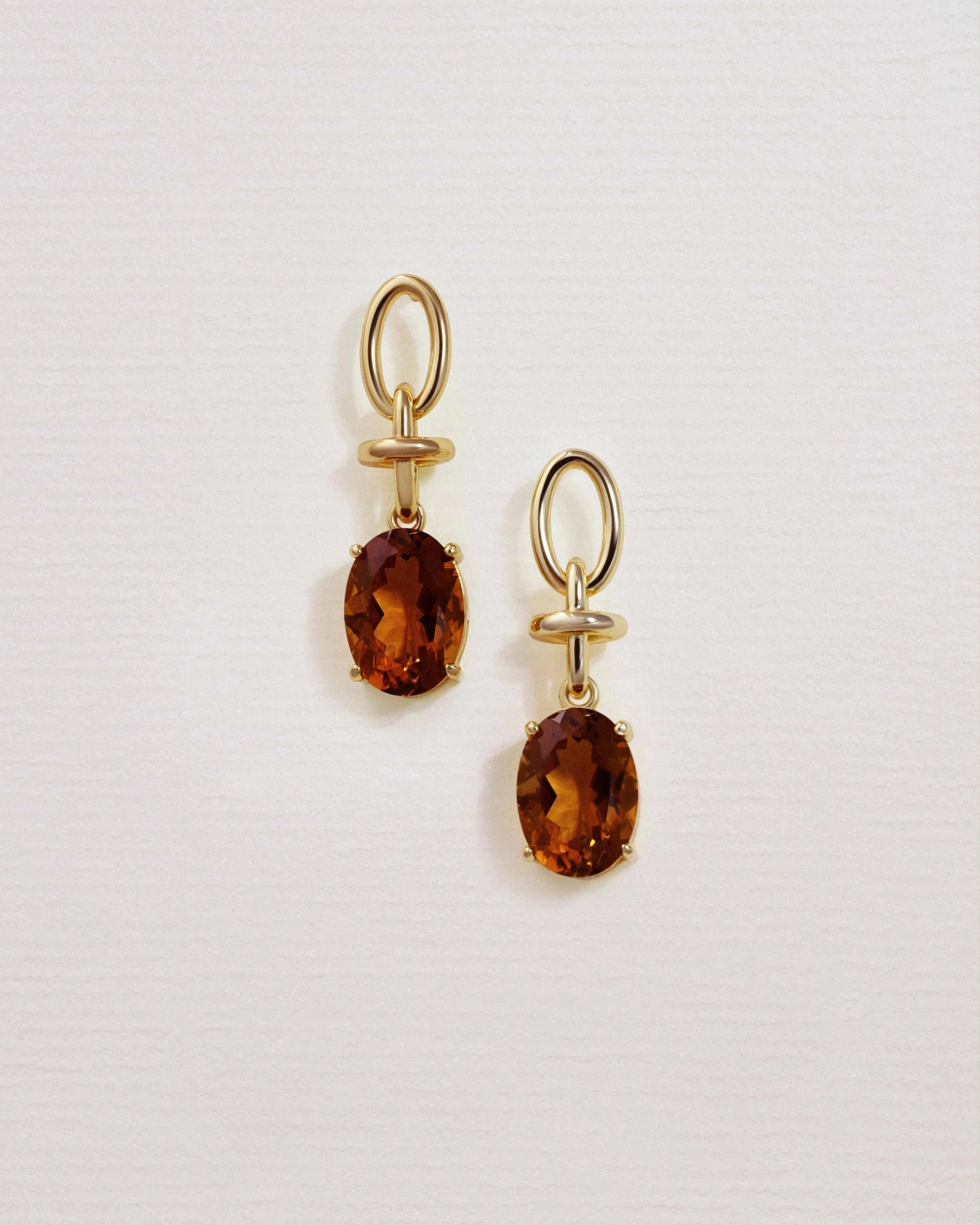 Honeyed Grace Earrings - 18k Gold Plated - Stanza - 1