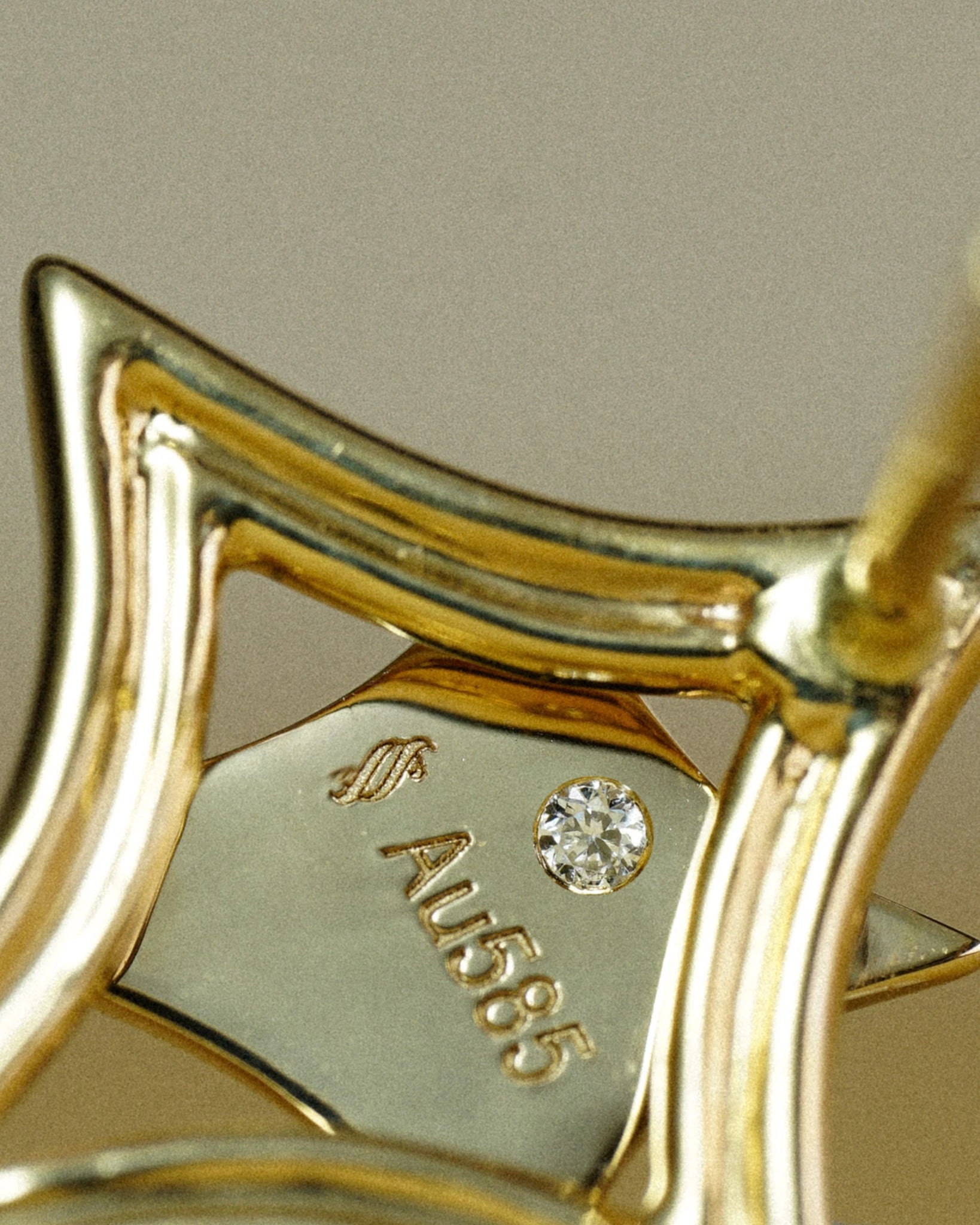 Starlight Soirée Drop Earrings - 14k gold - Stanza - 4