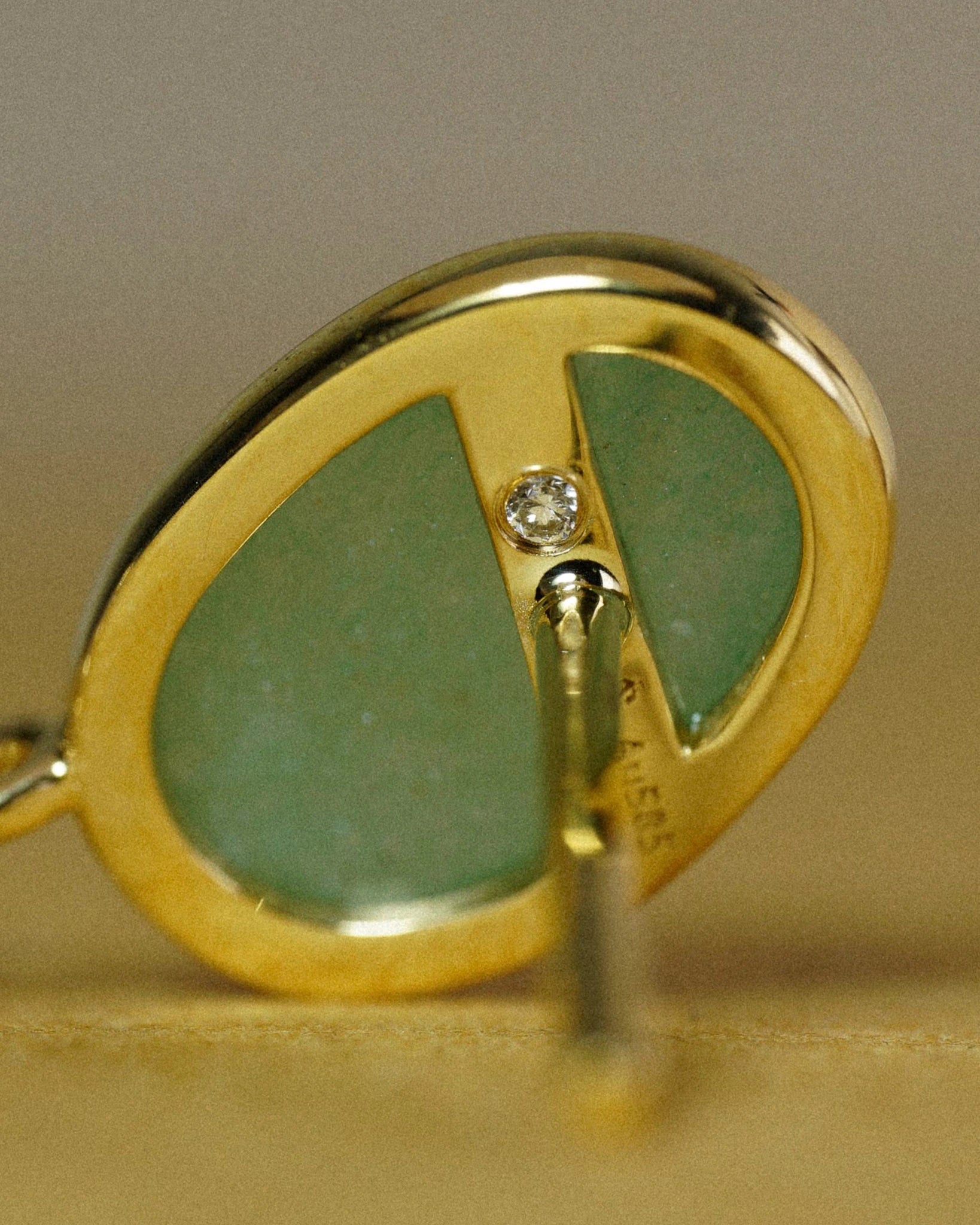 Treasured Tears Dangle Earrings - 14k gold - Stanza - 5