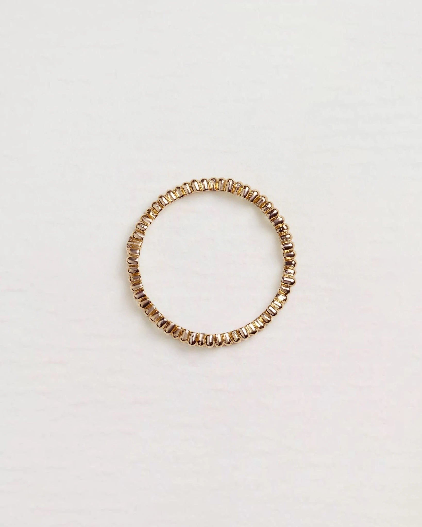 Simply Beaded Lace Ring 