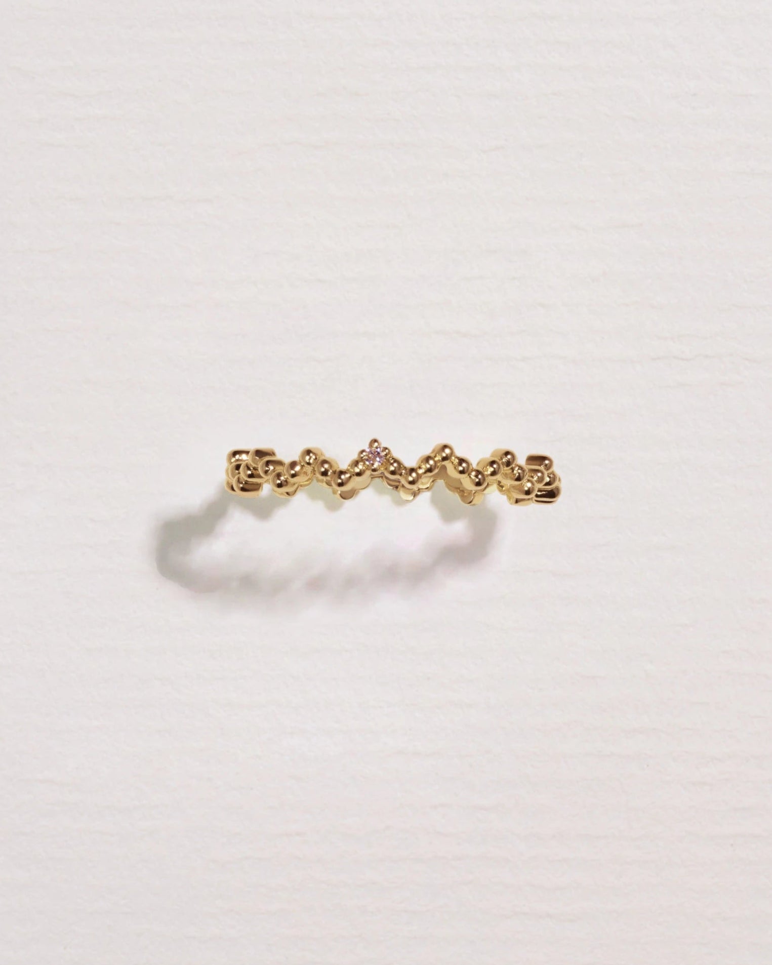 Simply Beaded Lace Ring - Stanza - 1