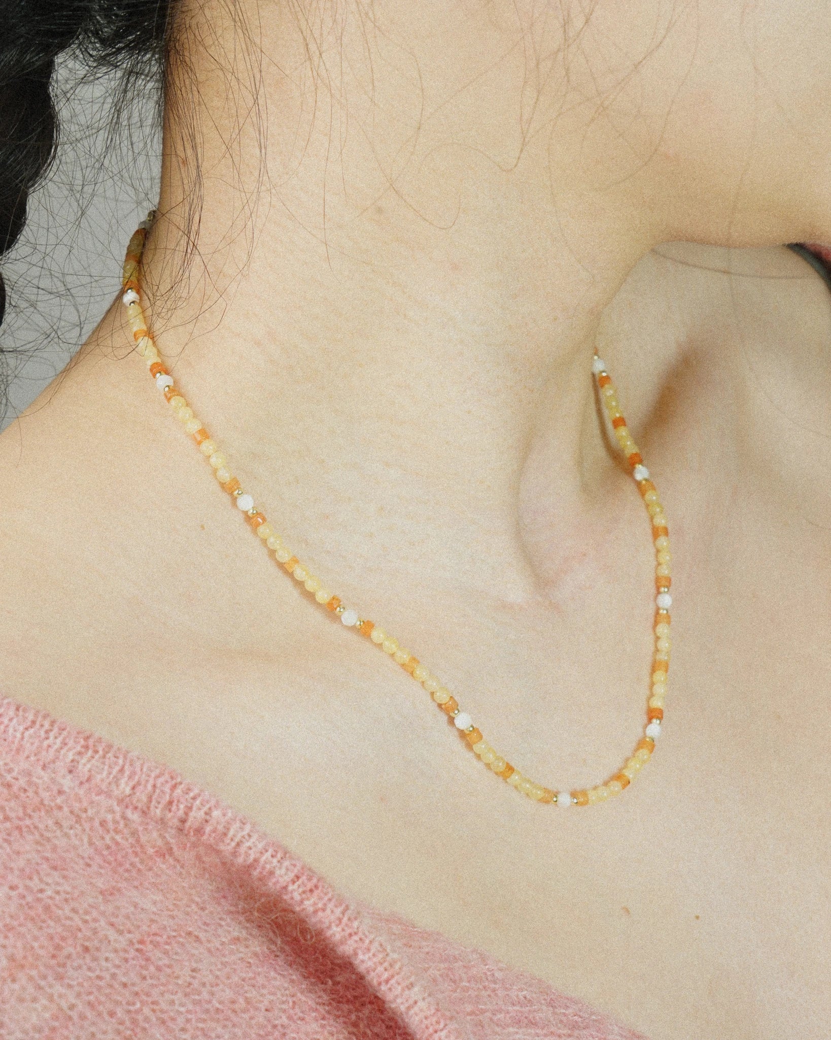 Midday Glow Beaded Necklace - Stanza - 3
