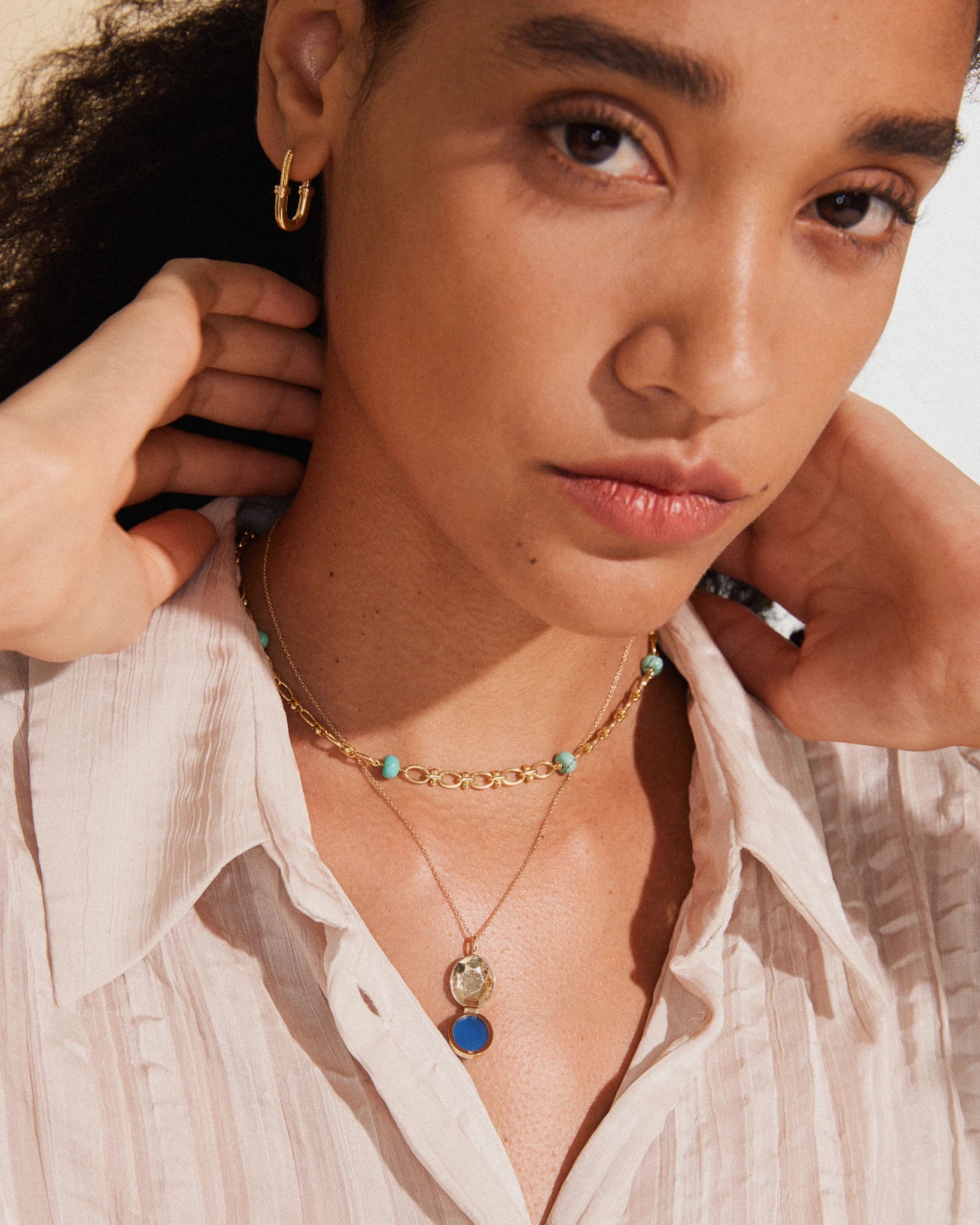 Once Upon a Pendant Locket - 14K Gold - Stanza - 3