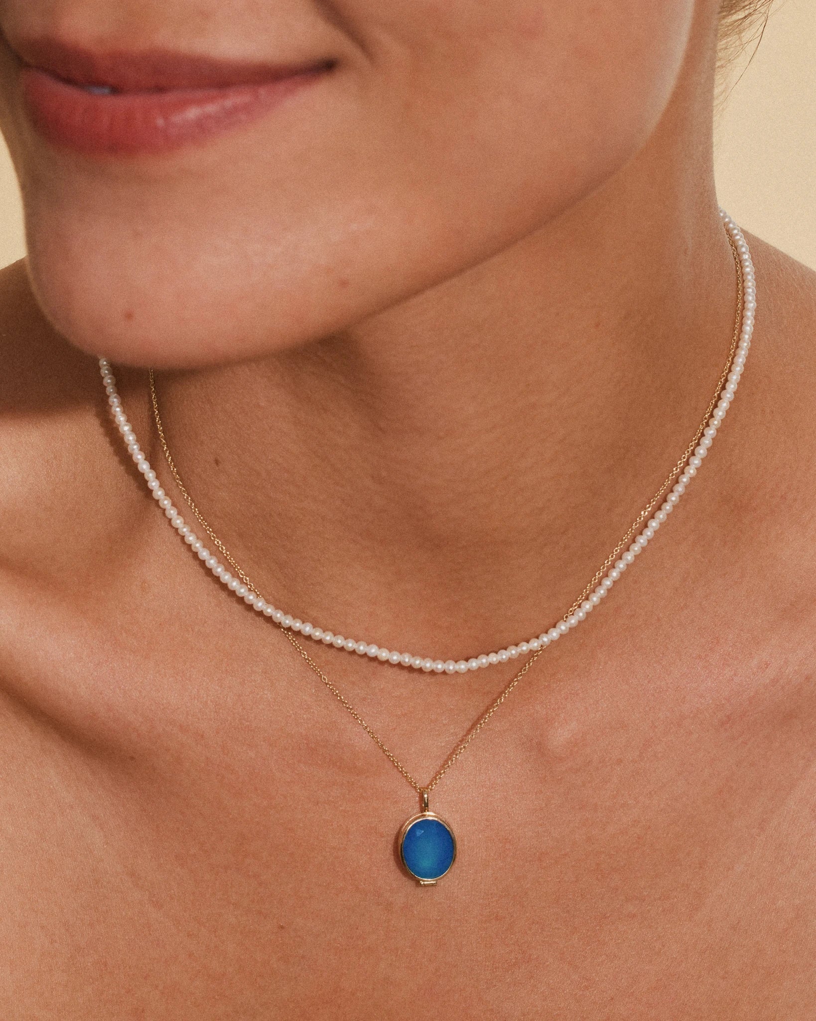 Once Upon a Pendant Locket - 14K Gold - Stanza - 2