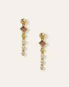 Cinquain Drop Earrings - Stanza - 1