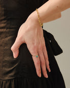 stanza web bloom three stone ring