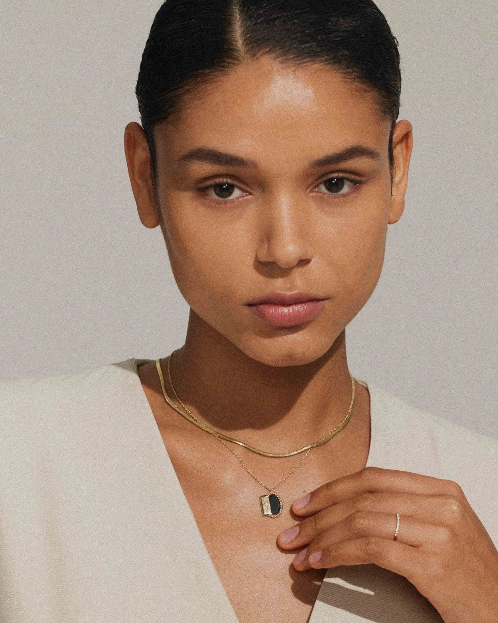 Colossus Necklace - 15.7 - 17.7 inches - Stanza - 3