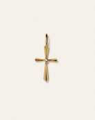 Cross Pendant - 14K Gold - Stanza - 1