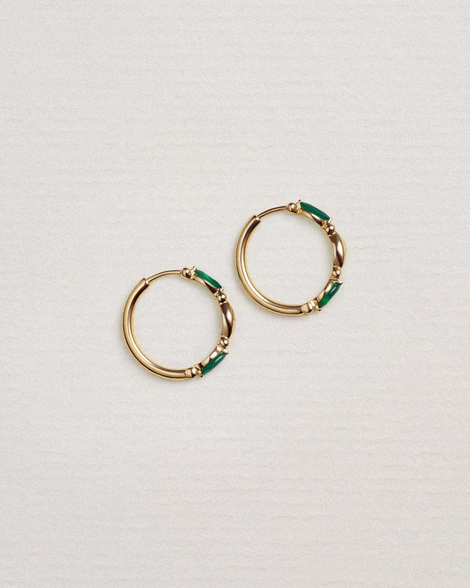 Dew Hoops - 14K Gold - Stanza - 5