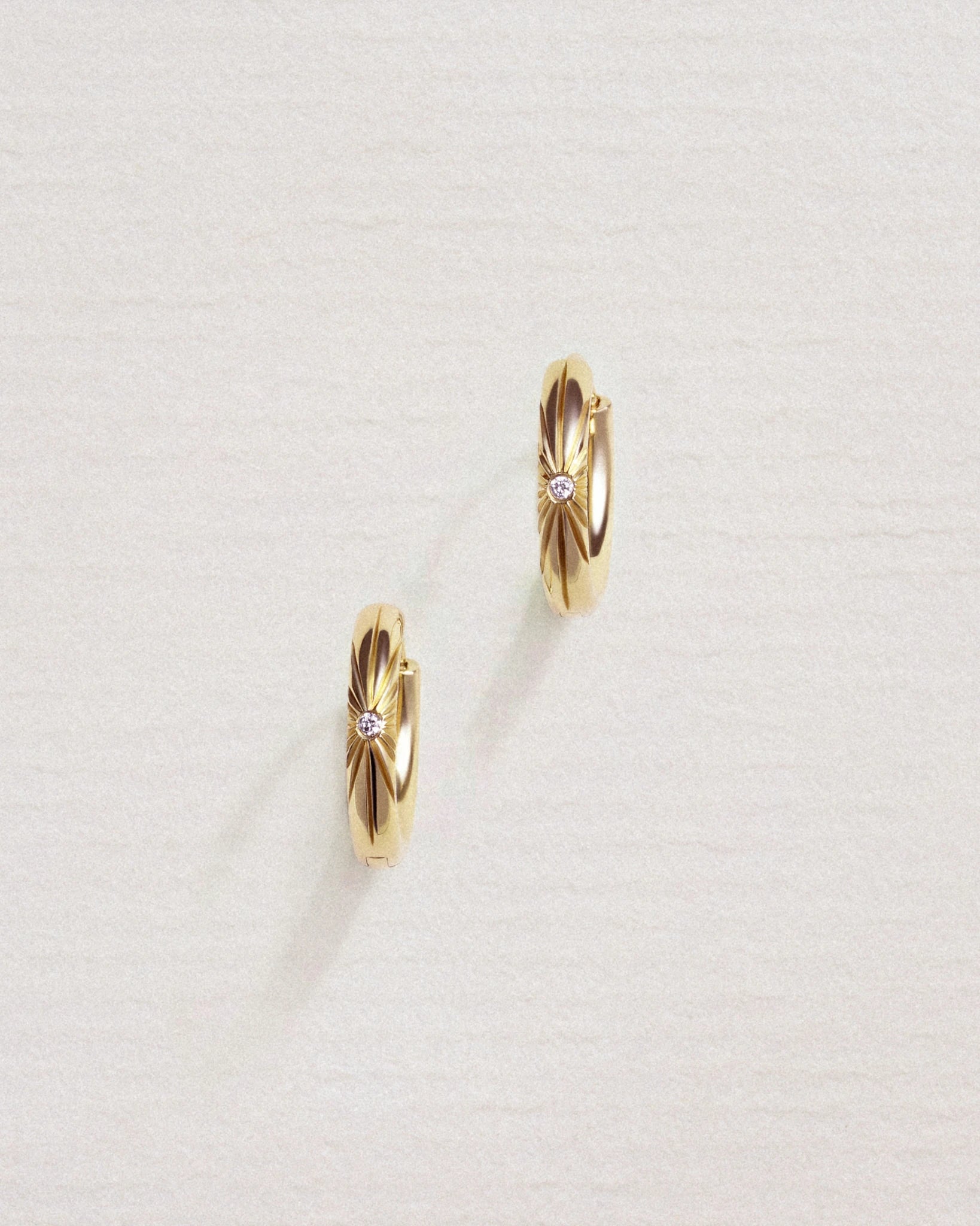 Eos Hoops - 14K Gold - Stanza - 1