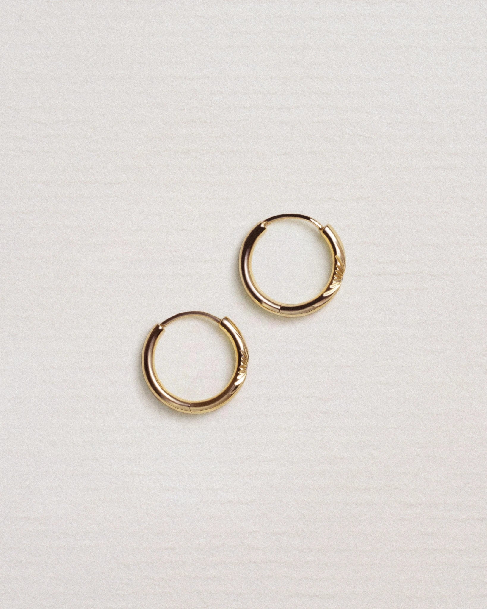 Eos Hoops - 14K Gold - Stanza - 5