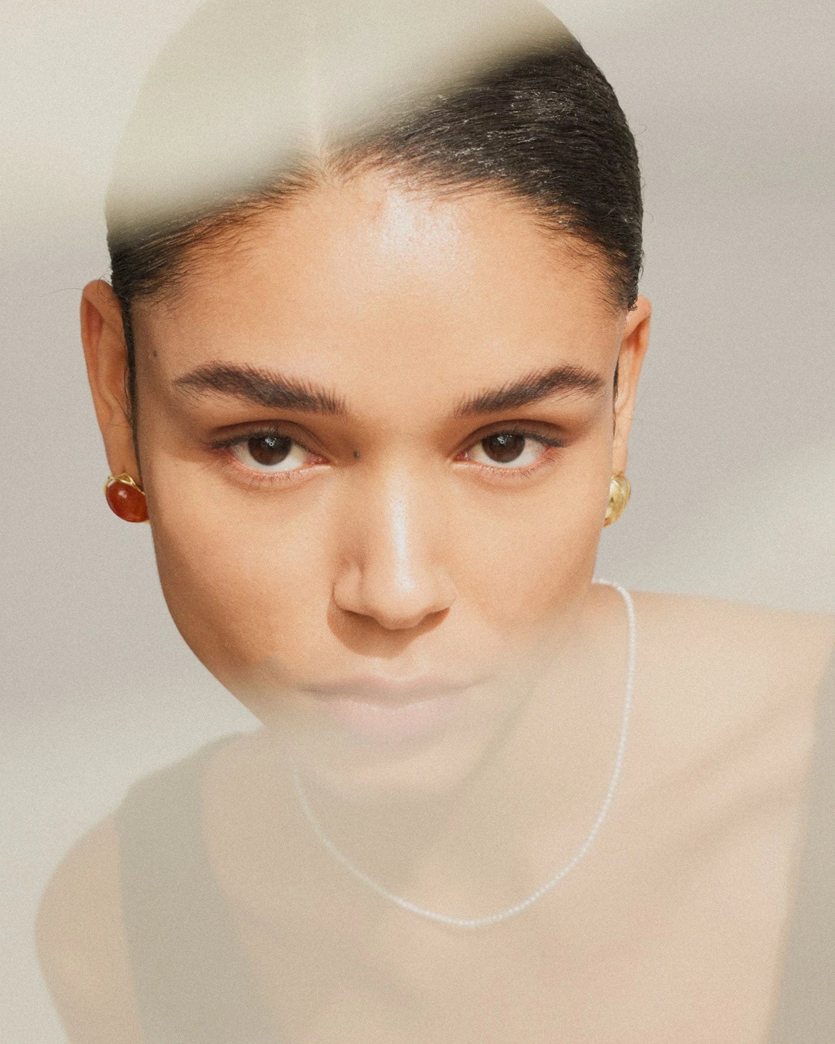 Fiery Fable Earrings - 18k gold plated - Stanza - 4